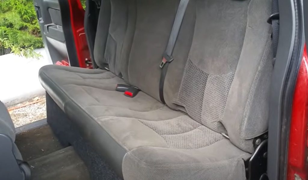 2004 Chevy Silverado extended cab rear seat