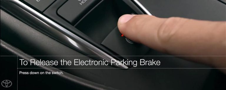 How to Turn off Automatic Parking Brake Rav4